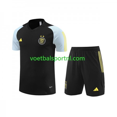 Algerije Kind Zwart Trainingsshirt 2023-24